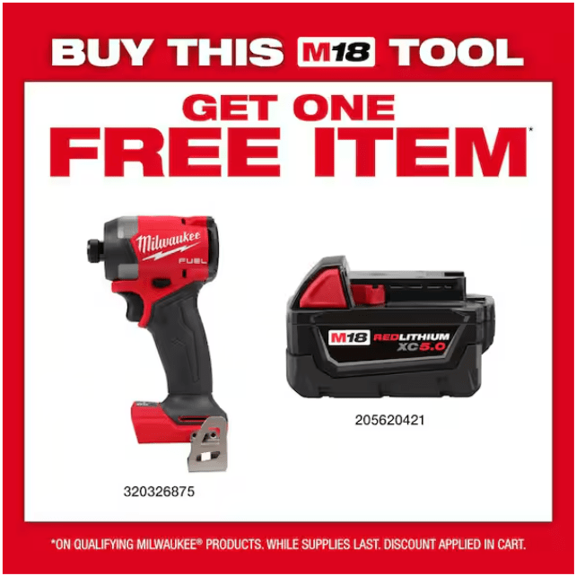 Labor Day Promotion at The Home Depot: Savings on Tools, Complimentary Batteries, and Additional Offers for Your Last Summer Projects