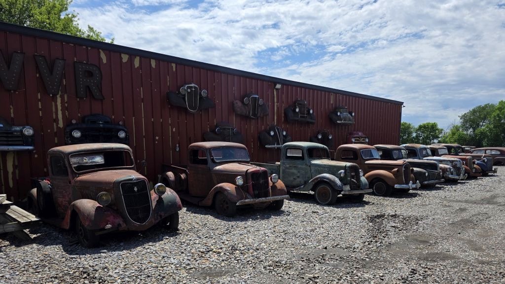 Vintage Truck Assembly Showcasing More Than 300 Vehicles Scheduled for Auction