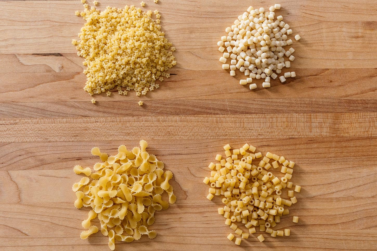 types of pastina