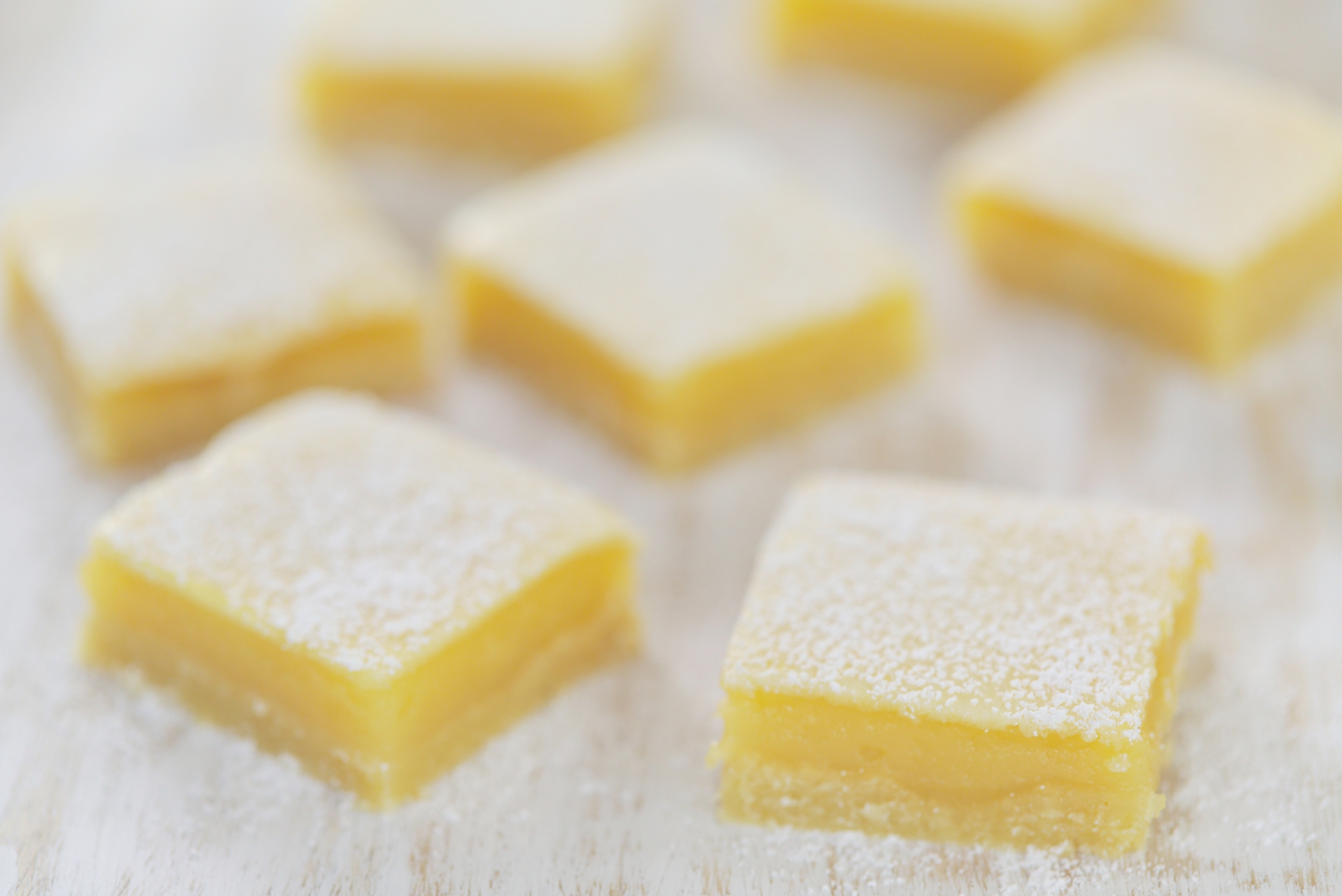 Luscious lemon bars