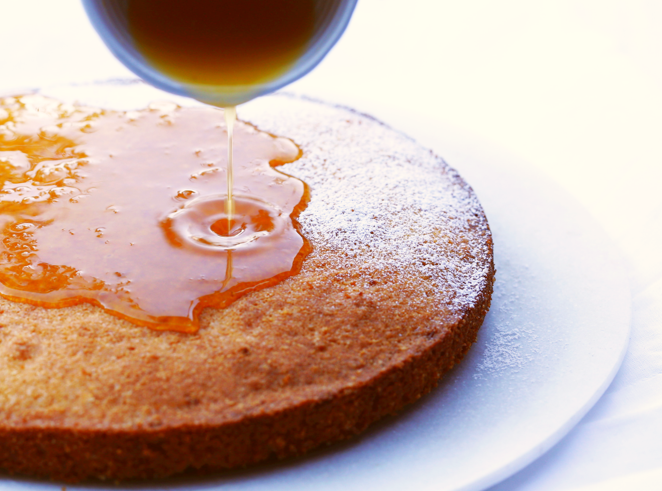 Orange, almond and polenta cake