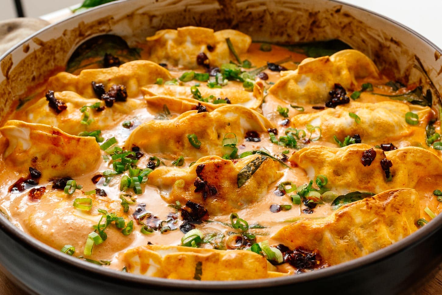 Trader Joe's Dumpling Bake Soup
